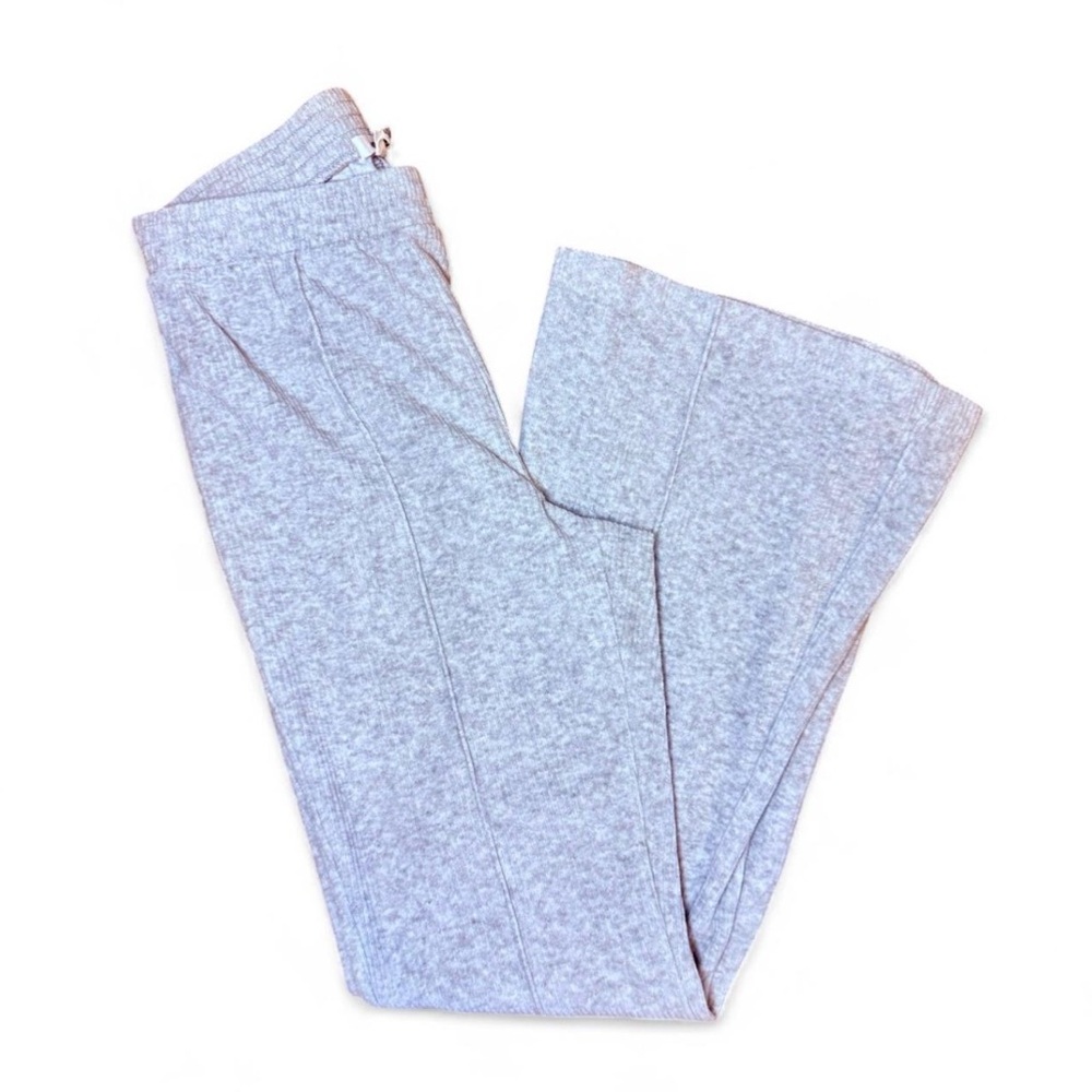 Aerie Light Gray Men's Zip Up Sweater - Picture 6 of 7